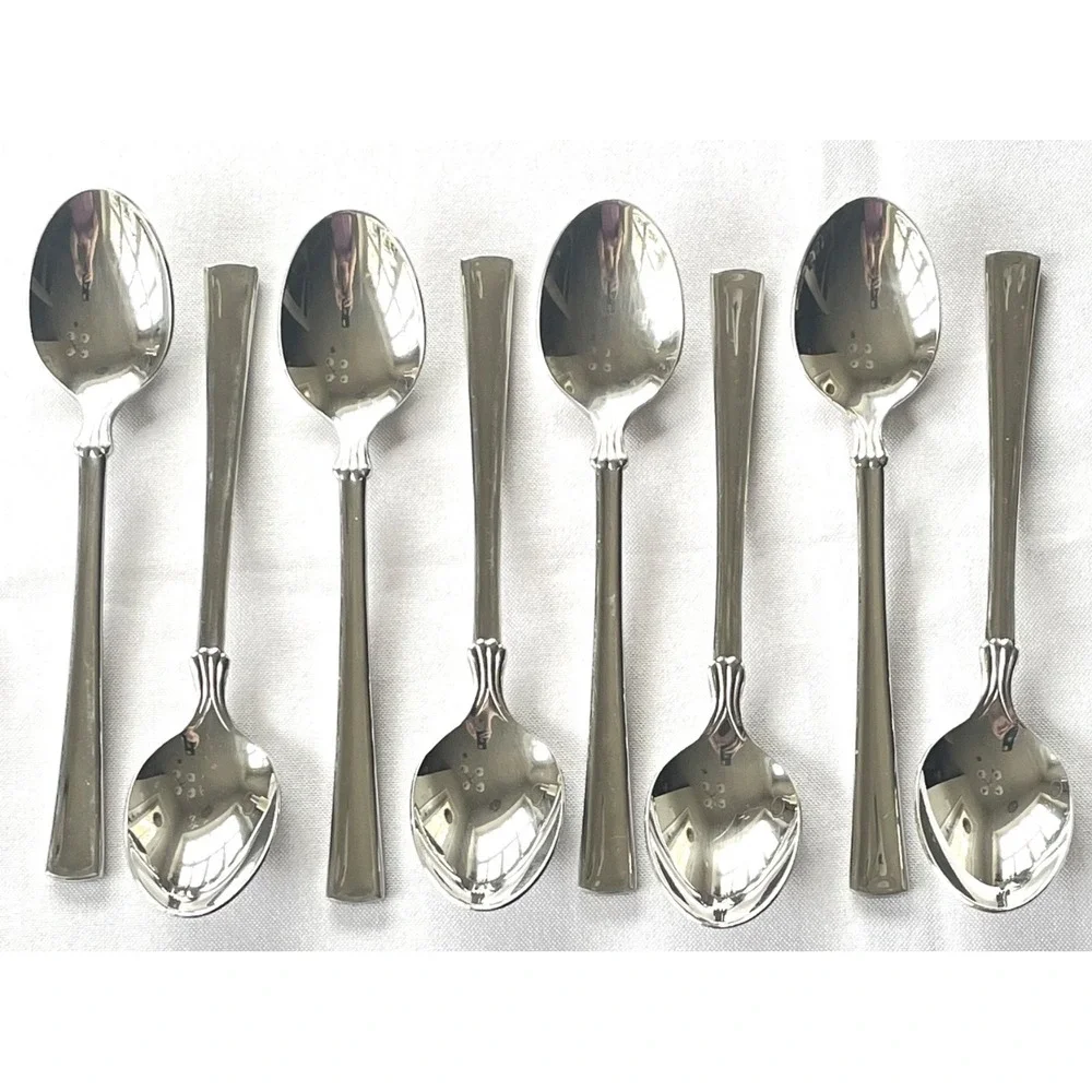 Mikasa Verona 18/8 Stainless Flatware Set Service for 8 + Serving Pieces - 43pcs